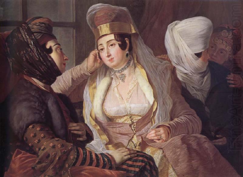 Antoine de Favray Maltese Women oil painting picture